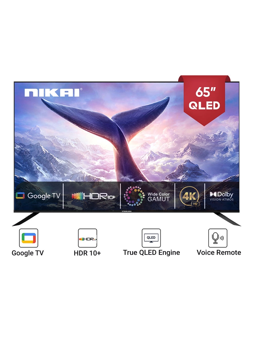 65 Inch 4K QLED Ultra HD Smart Google TV NPROG65QLED Review