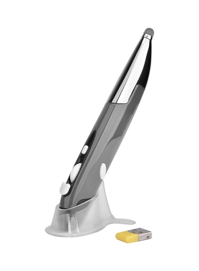 Wireless Optical Pen Mouse Silver Grey (PR-06) Review