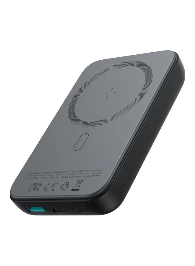 Magnetic Wireless Charging Mini Power Bank 10000 mAh Black (JR-W020) Review