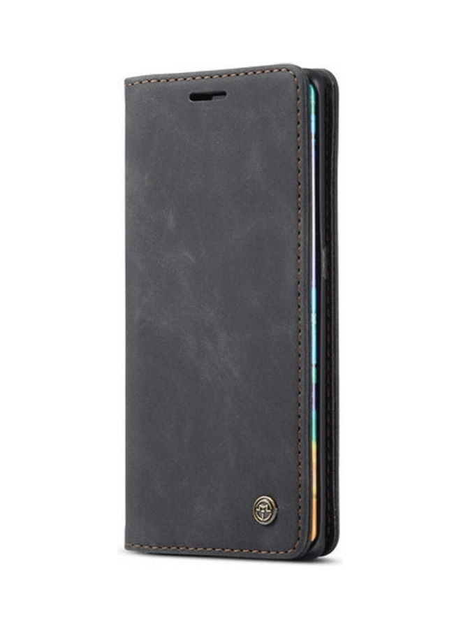 Flip Leather Case For Samsung Galaxy Note 10 Plus Black (CaseMe-013) Review