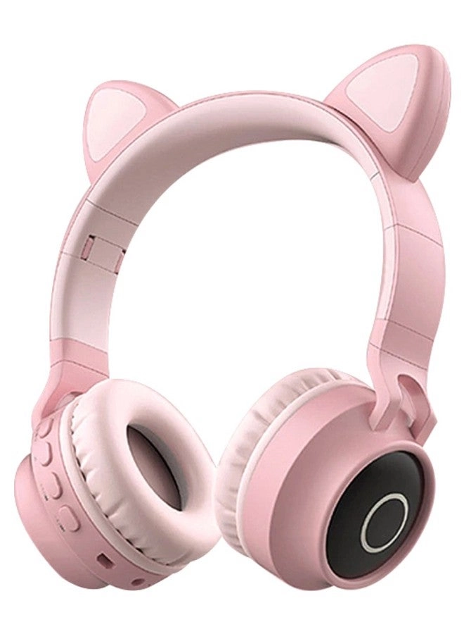 Bluetooth Wireless Cat Ears Headphones (BTO28C) Pink/Black Review