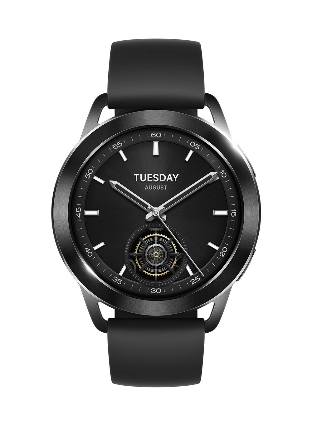 S3 Amoled Display Bluetooth Calling Smart Watch Sports Band Black Black (M2323W1) Review
