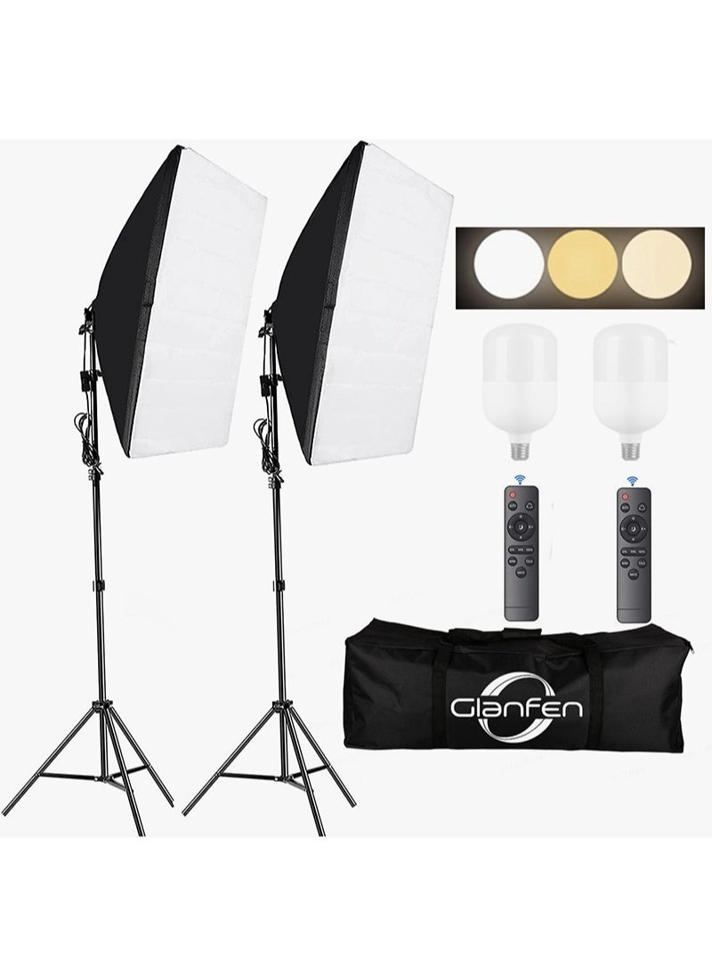 Photography Soft Box Lighting Kit XY-200-5070-02 Review