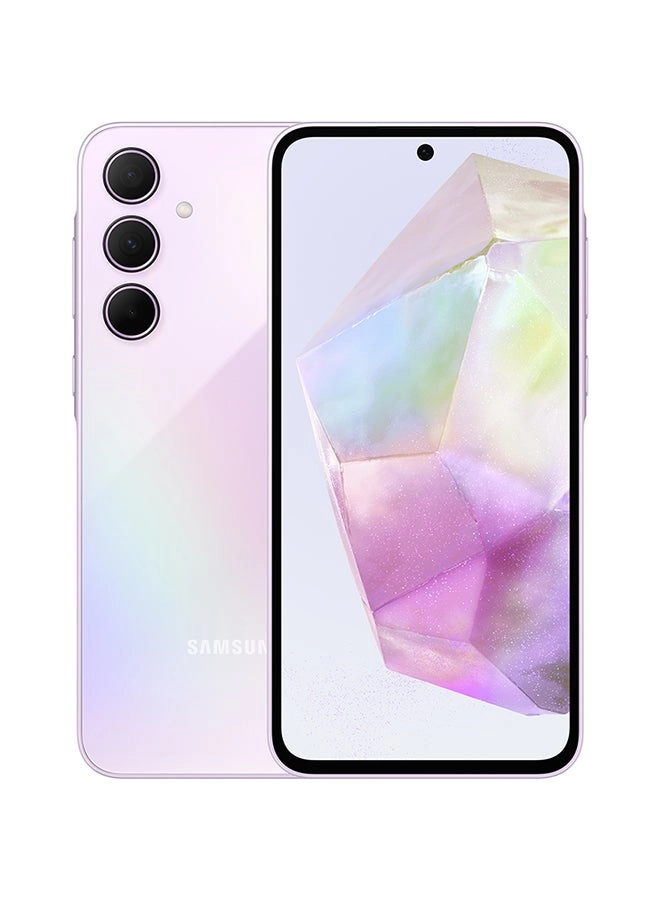 Galaxy A35 Dual SIM (SM-A356ELVVMEA, SM-A356ELVGSKZ, SM-A356E/DS) Awesome Lilac 8GB RAM 256GB 5G Review &#8211; Middle East Version