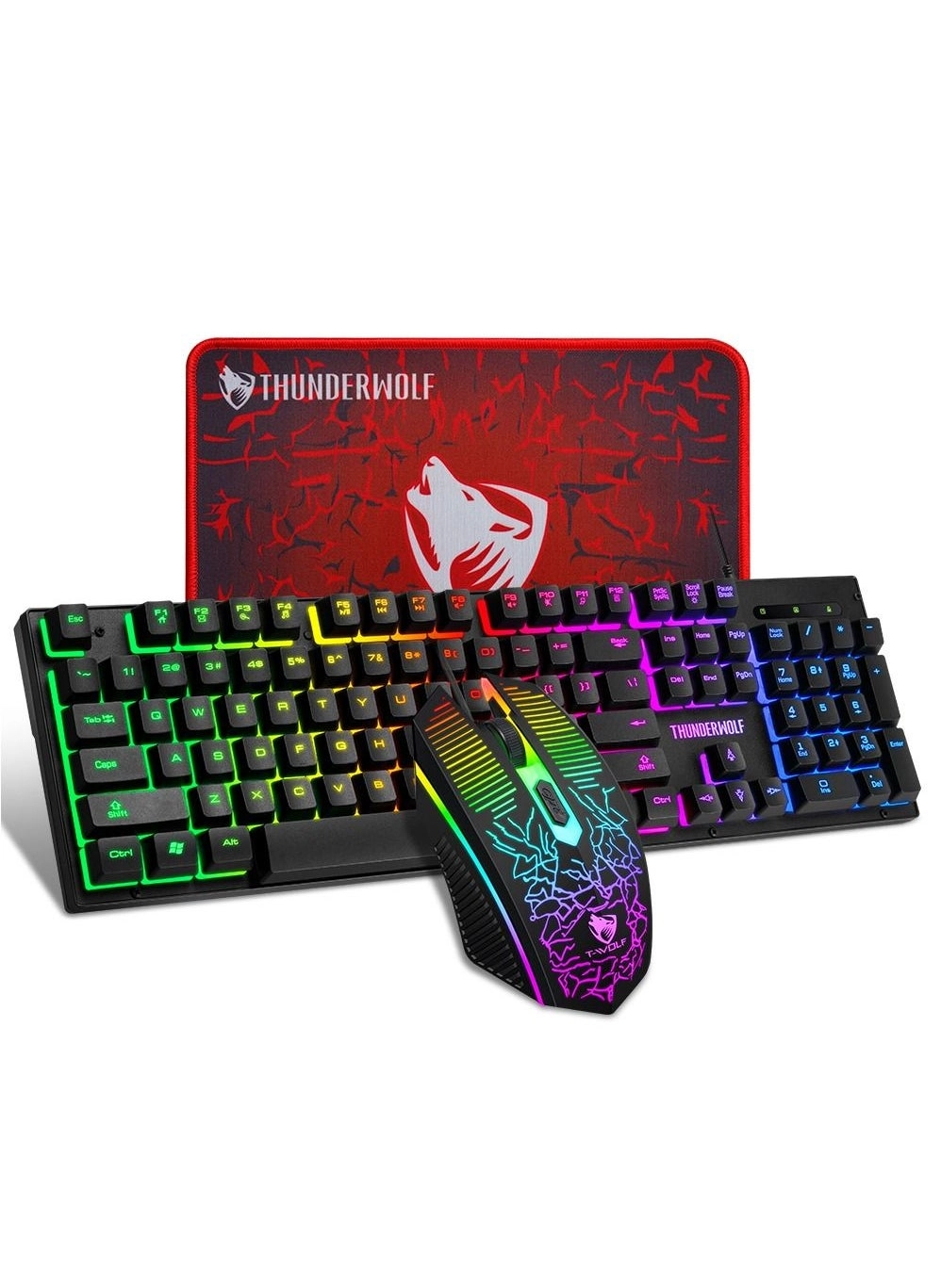 3-in-1 Gaming Keyboard Mouse Combo with Mouse Pad (TF31) Review