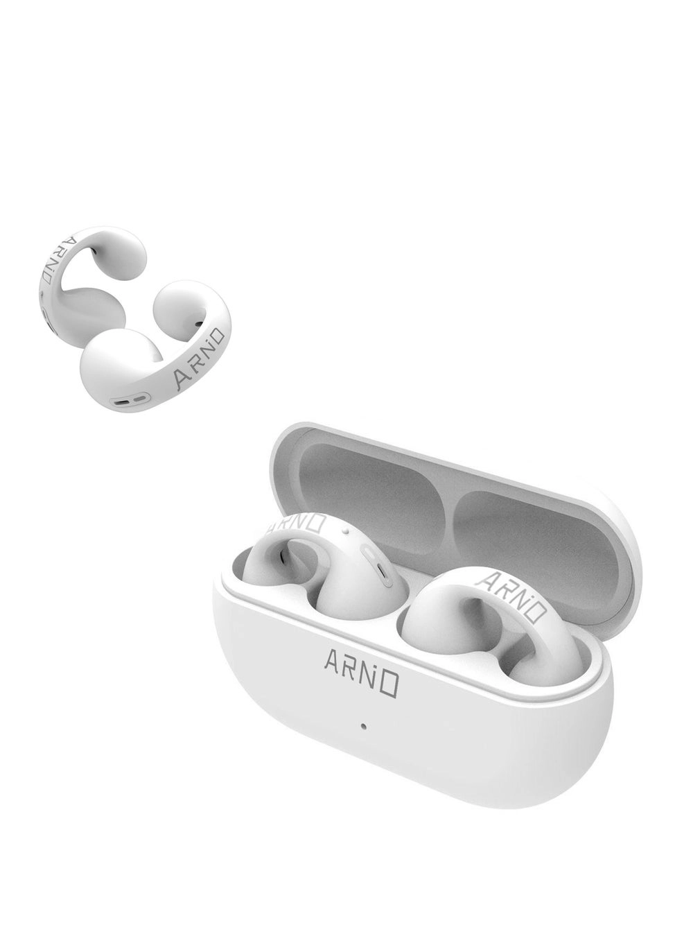 Sound Earcuffs Upgrade Plus Earring Wireless Bluetooth Earbuds AM-TW01/BC Review &#8211; WHITE