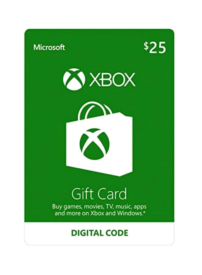 Xbox Gift Card Green/White (B00F4CF39C) Review