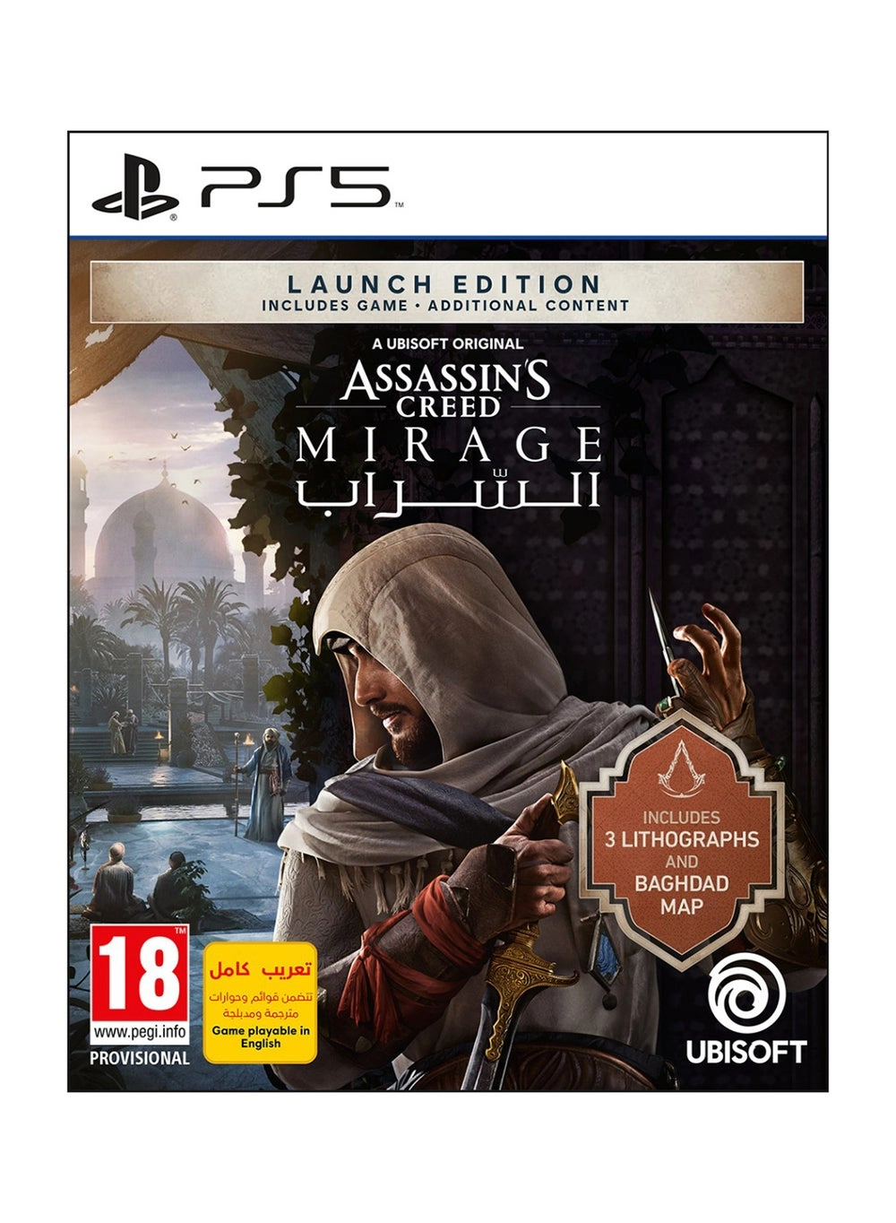 Assassin’s Creed Mirage (UAE Version) &#8211; PlayStation 5 (PS5) (Model Number: 3307216258209)