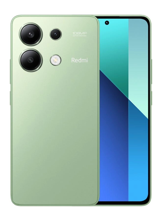 Redmi Note 13 Dual SIM Mint Green 8GB RAM 256GB 4G (2312DRAABG) &#8211; Global Version Review