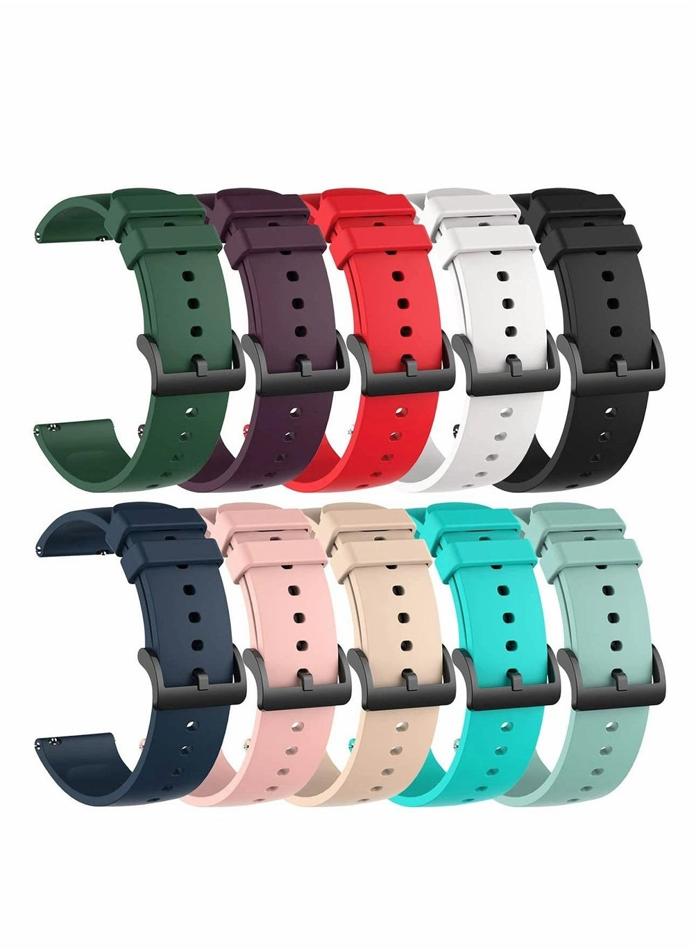 10 Pack Amazfit Bands (20MM) Review: A Comprehensive Look at Value and Functionality