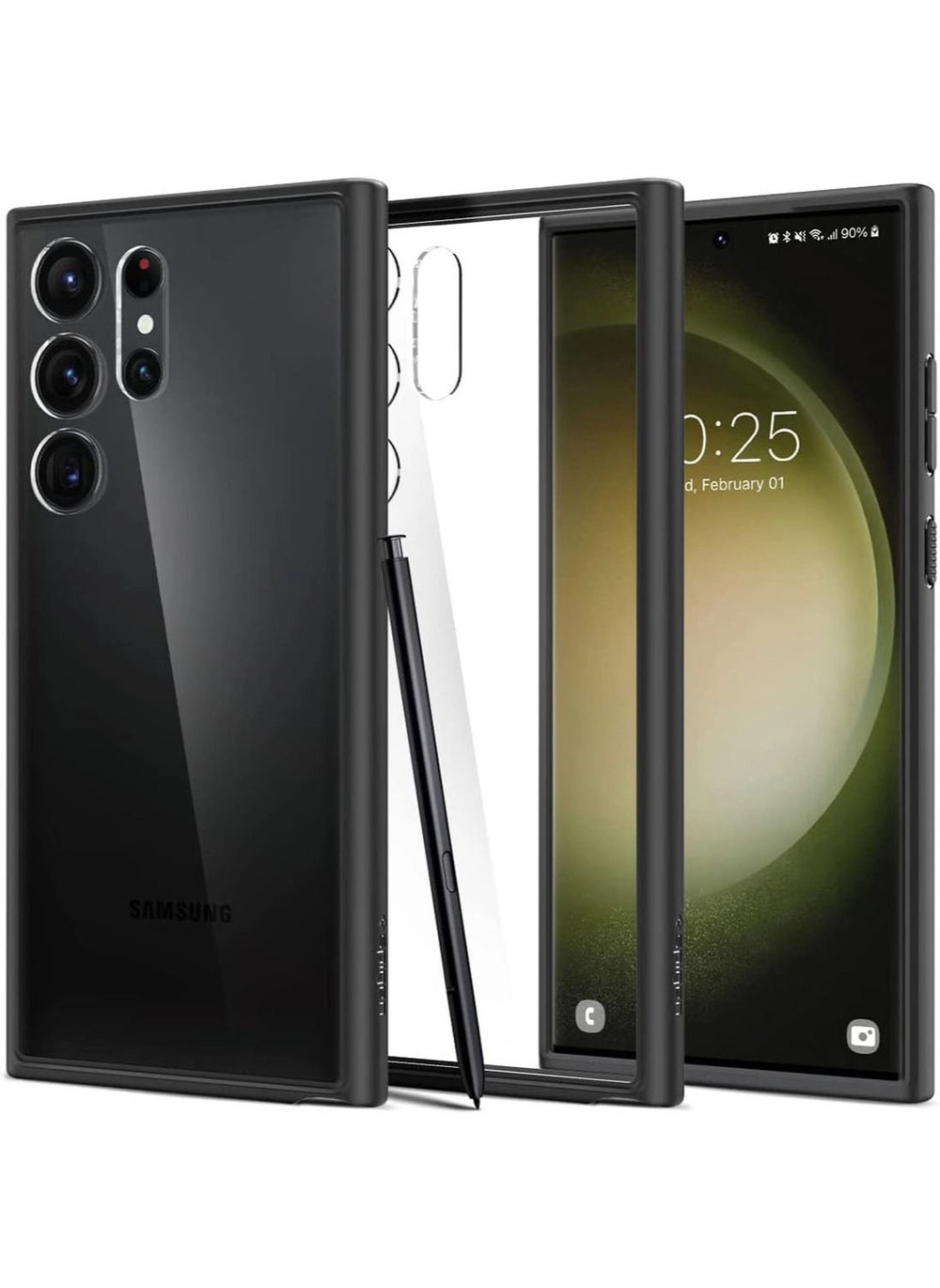 Ultra Hybrid Samsung Galaxy S23 Ultra Case Cover (2023) &#8211; Matte Black (ACS05618) Review