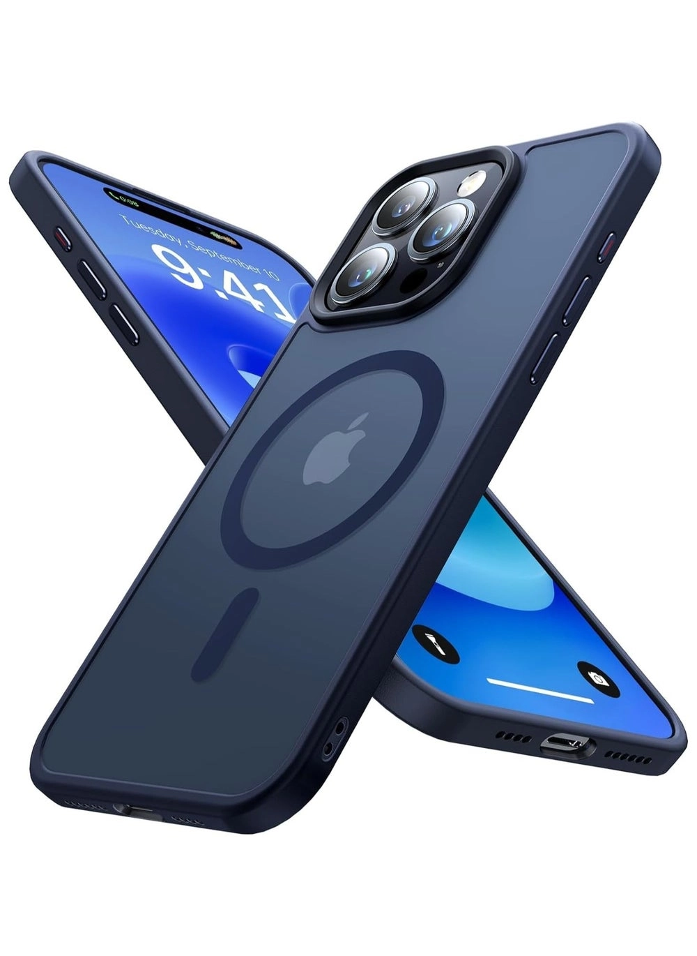 MagSafe iPhone 16 Pro Case (Dark Blue) Review &#8211; Shockproof &#038; Magnetic