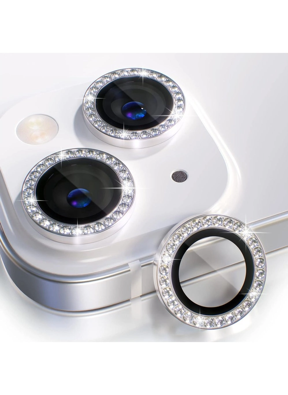 iPhone 15/15 Plus Camera Lens Protector LM1489 Review: Bling &#038; Protection?