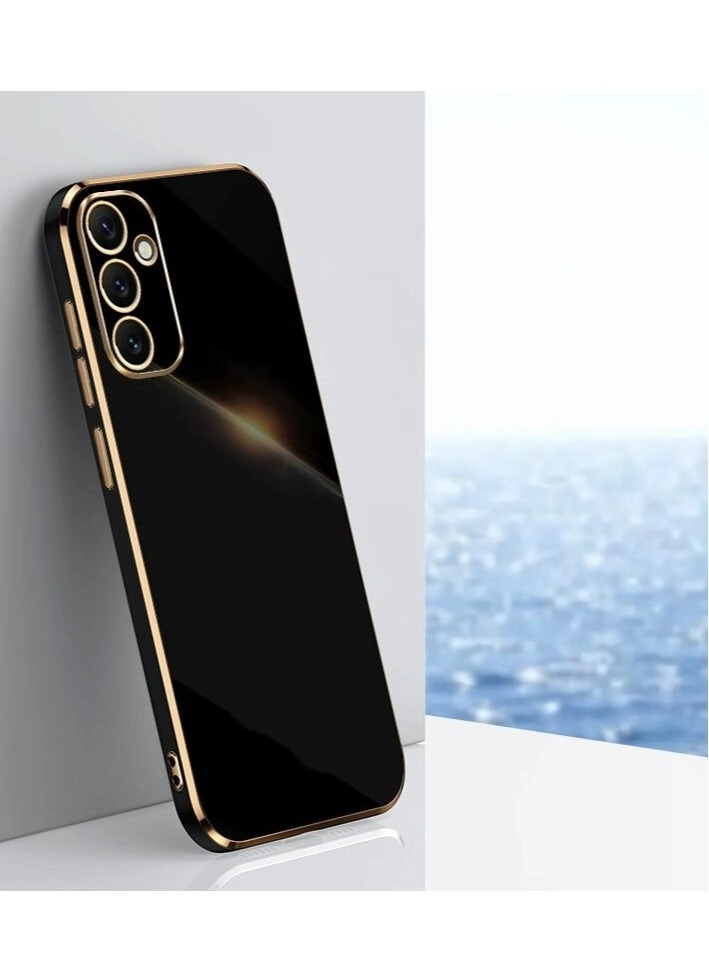 Samsung Galaxy m13 4G Black Phone Case Review (Black 01) &#8211; Luxury Plating Soft Back Cover