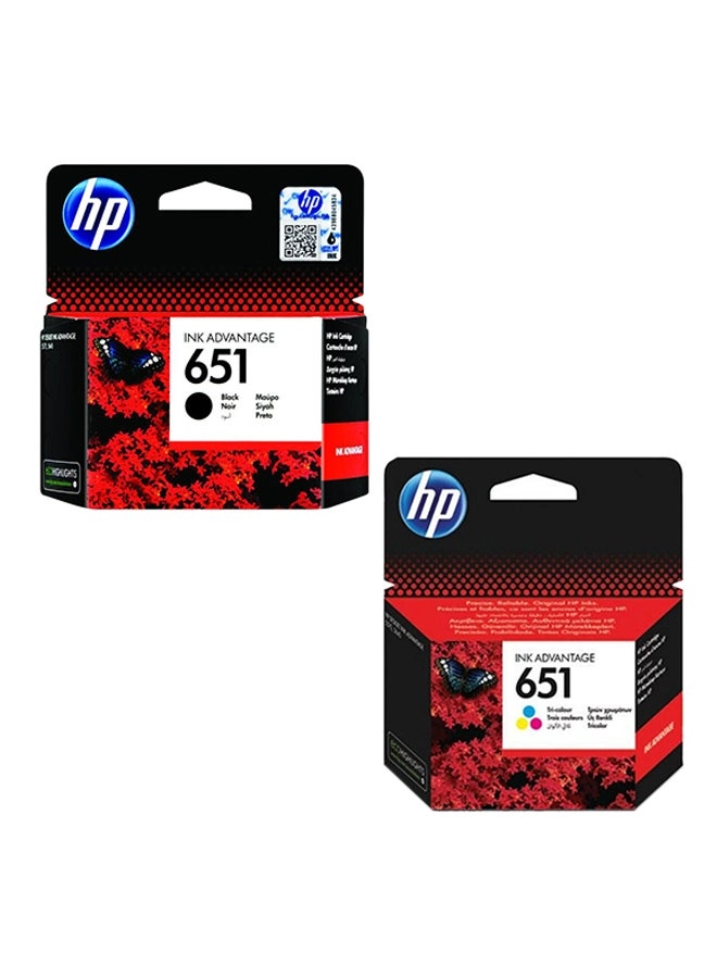 2-Piece 651 Inkjet Cartridge Set (C2P10AE/C2P11AE) Review