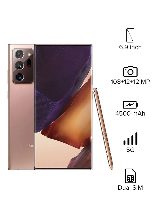 Galaxy Note20 Ultra Dual SIM Mystic Bronze 12GB RAM 256GB 5G Review