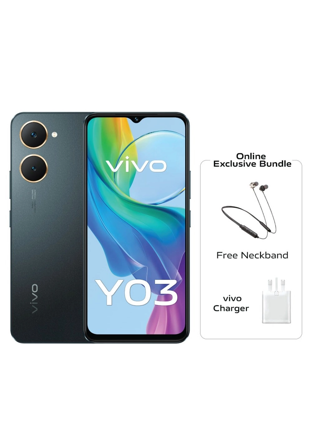 Y03 4G Dual SIM Space Black (V2332) Review: 4GB RAM, 128GB Storage, 5000mAh Battery