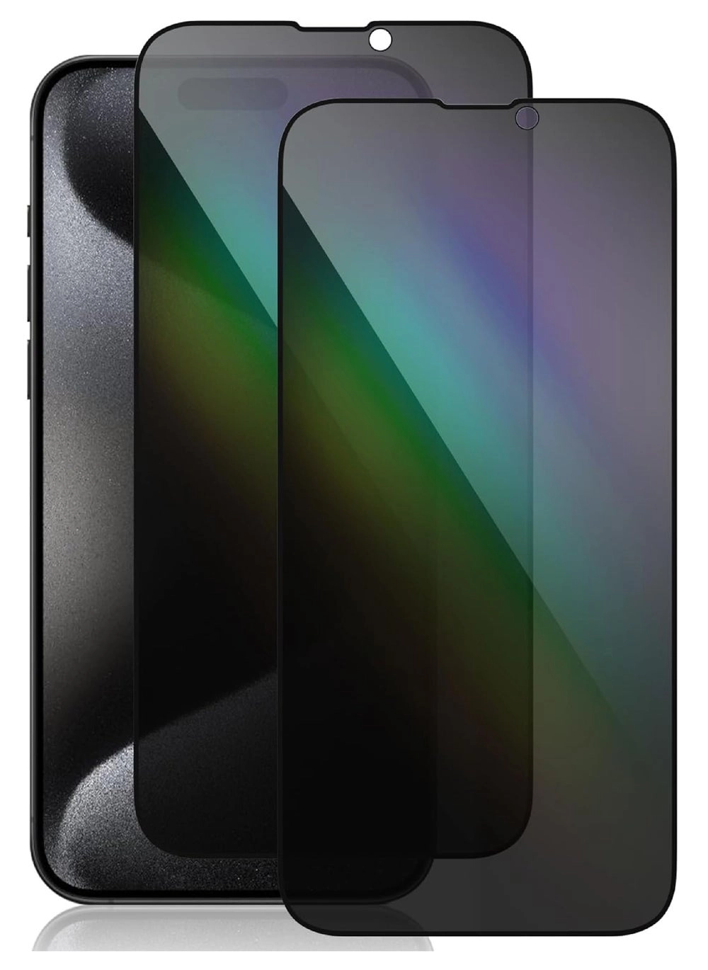 (2 Pcs) Rock Screen Protectors for iPhone 15 Pro 2023 &#8211; Review