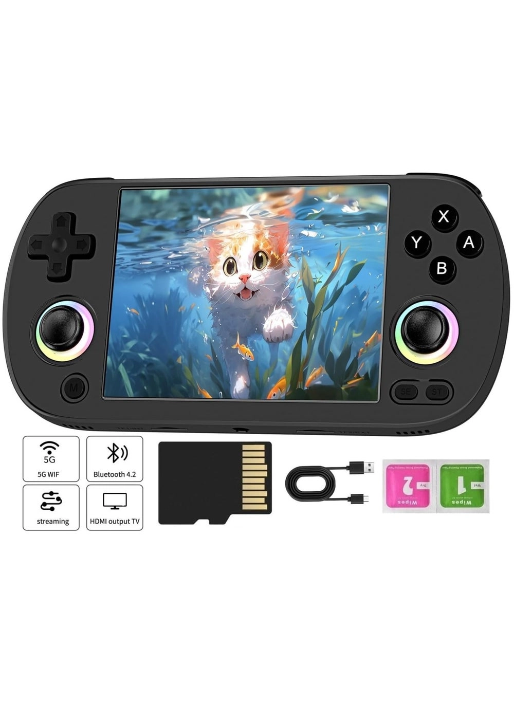 RG40XX H Retro Handheld Game Console Review: 5488 Games &#038; 5G WiFi &#8211; Is it Worth It?