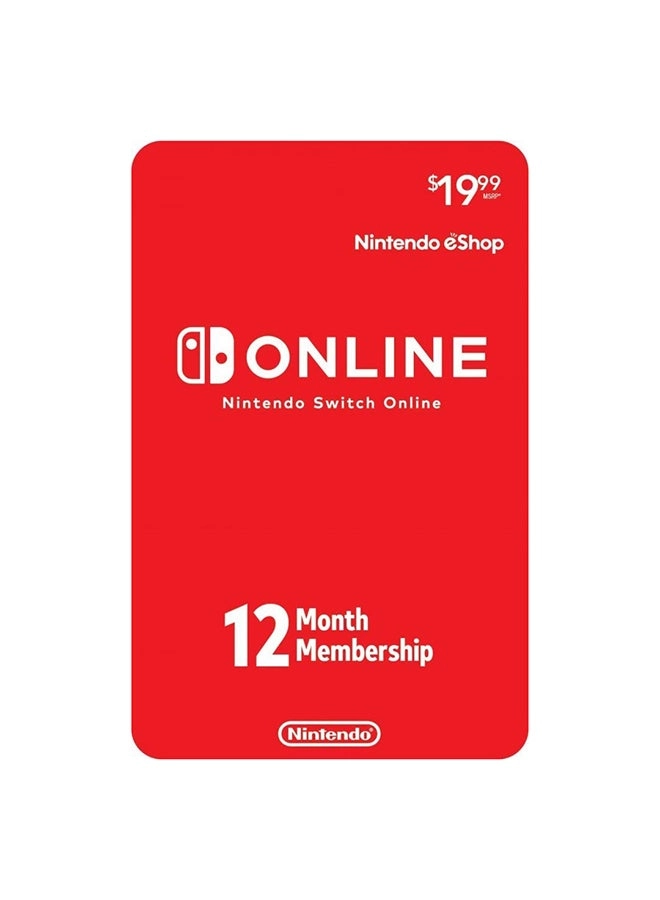 Switch Online Card &#8211; 12 Month Membership (Switch12) Review