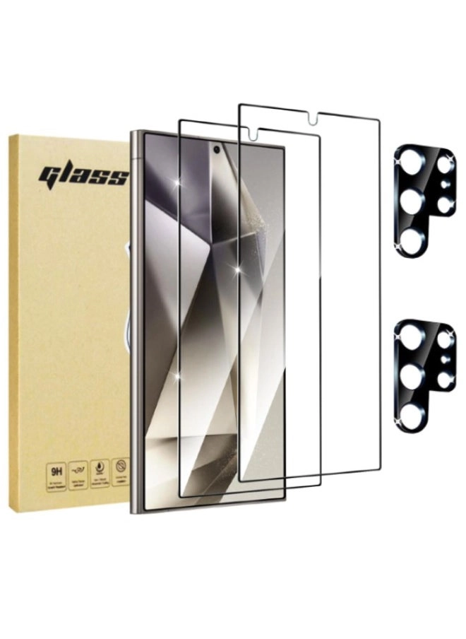 【2+2 Pack】Samsung Galaxy S24 Ultra Screen Protector (FA ZFC443) Review &#8211; 9H Hardness, Easy Installation