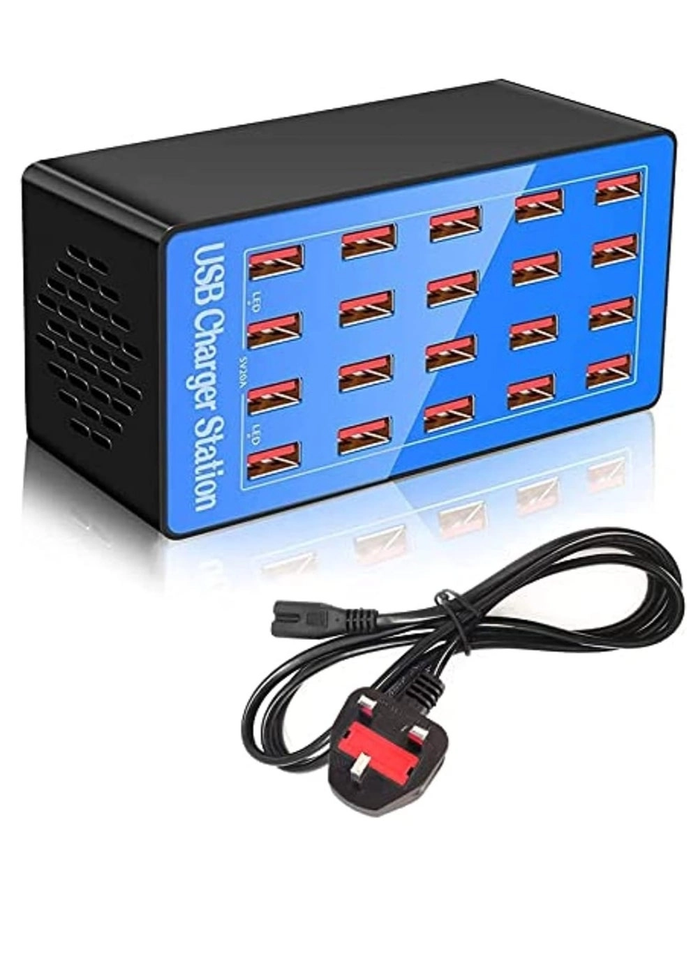 20-Port USB Charger (sd4565) Review: 80W Multi-USB Charging Station