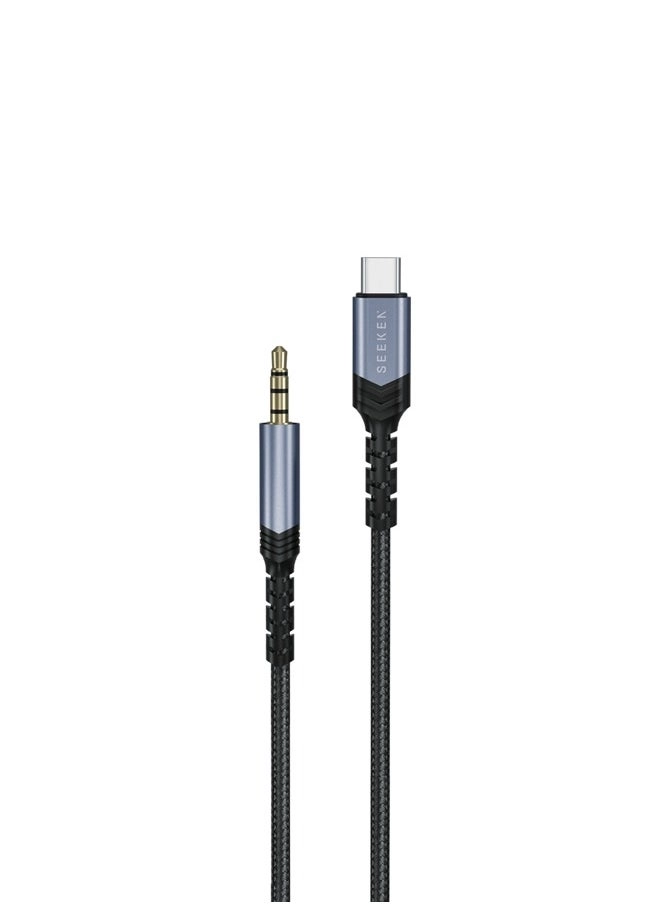 SEEKEN Type-C to AUX 3.5mm Jack 1M Cable -Black Review