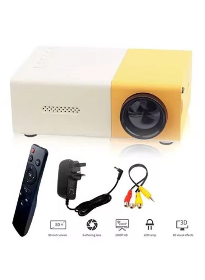 Full HD LED Projector YG-300 White/Yellow/Black Review