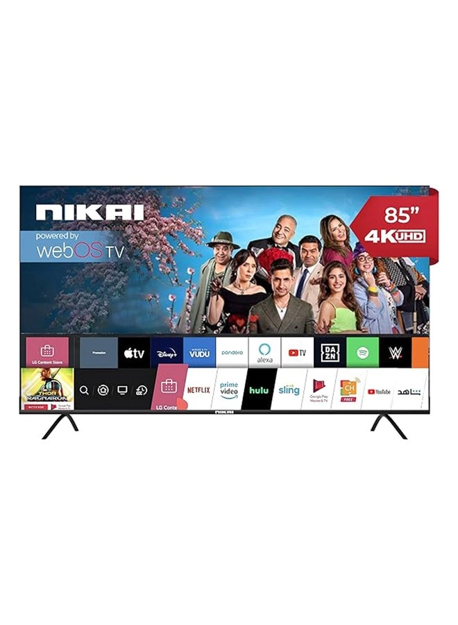 Nikai NIK85MEU4STN 85 Inch UHD LED WebOS Smart TV Review: A Detailed Look
