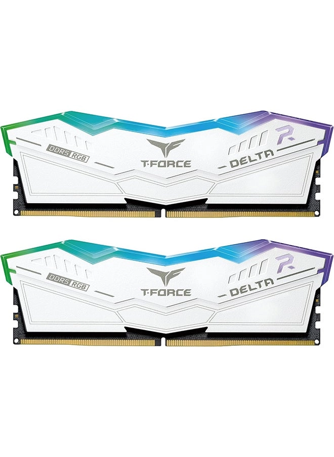 T-Force Delta RGB White 64GB (2x 32GB) DDR5 6000 RAM Review &#8211; FF4D564G6000HC38ADC01