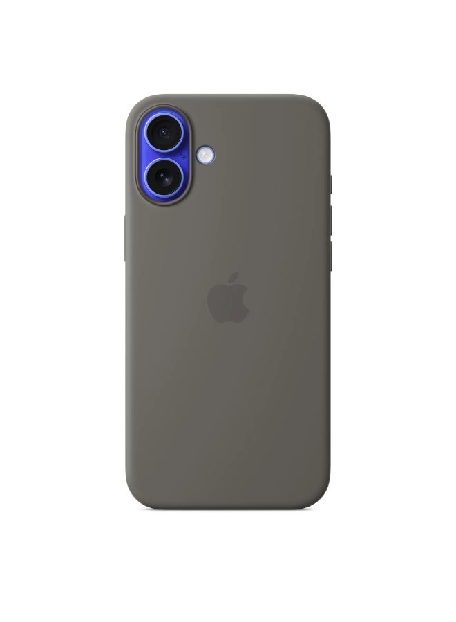 iPhone 16 Plus Silicone Case with MagSafe (MYYC3ZM/A) Review &#8211; Stone Gray
