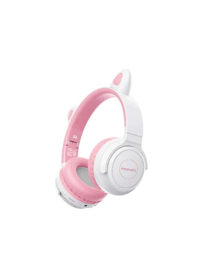 PANDA.BGM Kids Wireless Bluetooth Headphones Review: Cute Cat Ears &#038; Safe Volume