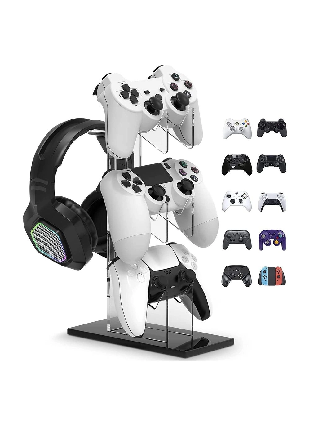 Universal 3 Tier Controller Stand &#038; Headset Holder (style 1) Review for PS5/PS4