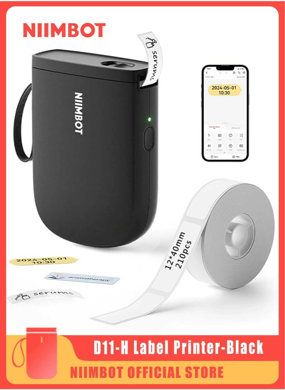 D11-H Label Maker Review: 300dpi Portable Bluetooth Printer &#8211; Is it Worth it?