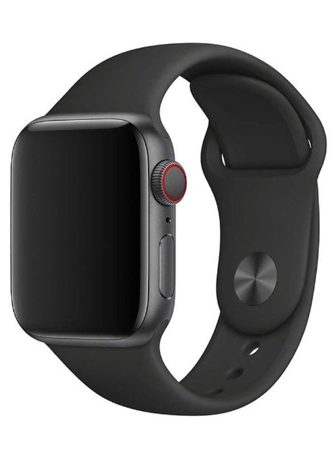 Silicone Wrist Band For Apple Watch 38-40mm Black &#8211; In-Depth Review