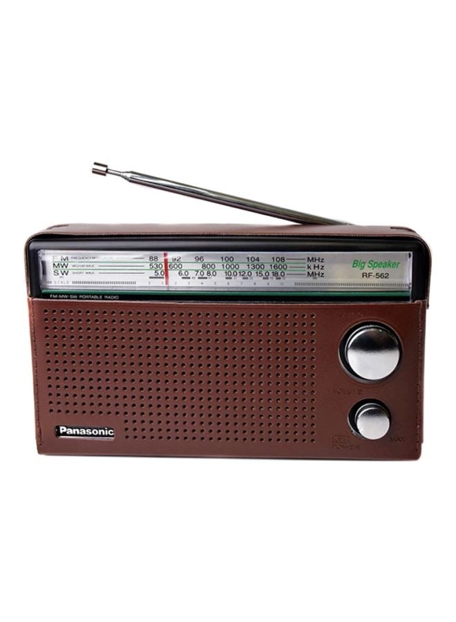 3 Band Portable Radio RF-562DGC1-K Brown Review