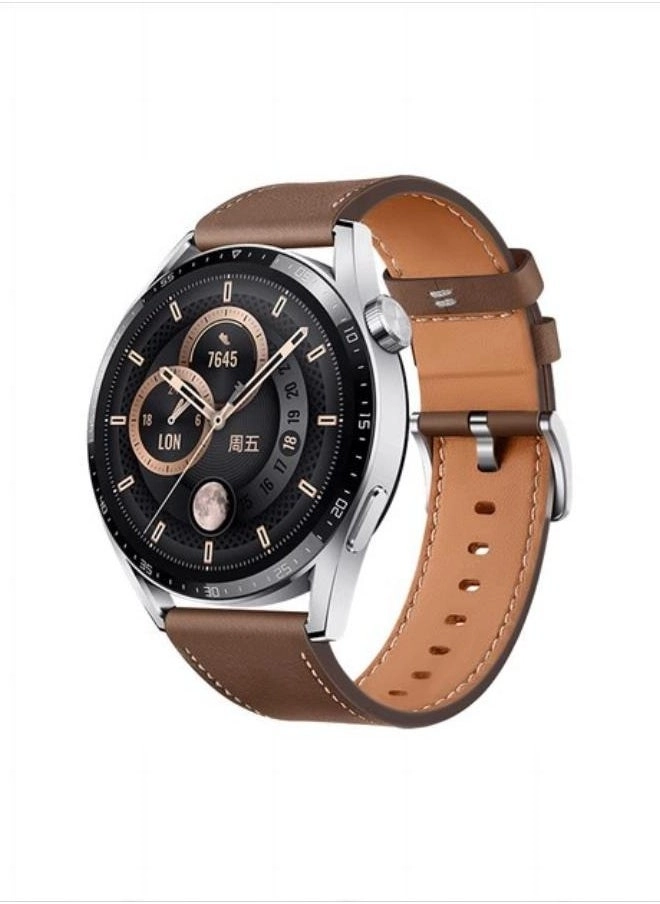 Bracelet Watchband For Huawei Watch GT3 Leather Straps Honor Magic 3 22mm (Huawei Watch GT3/GT4)