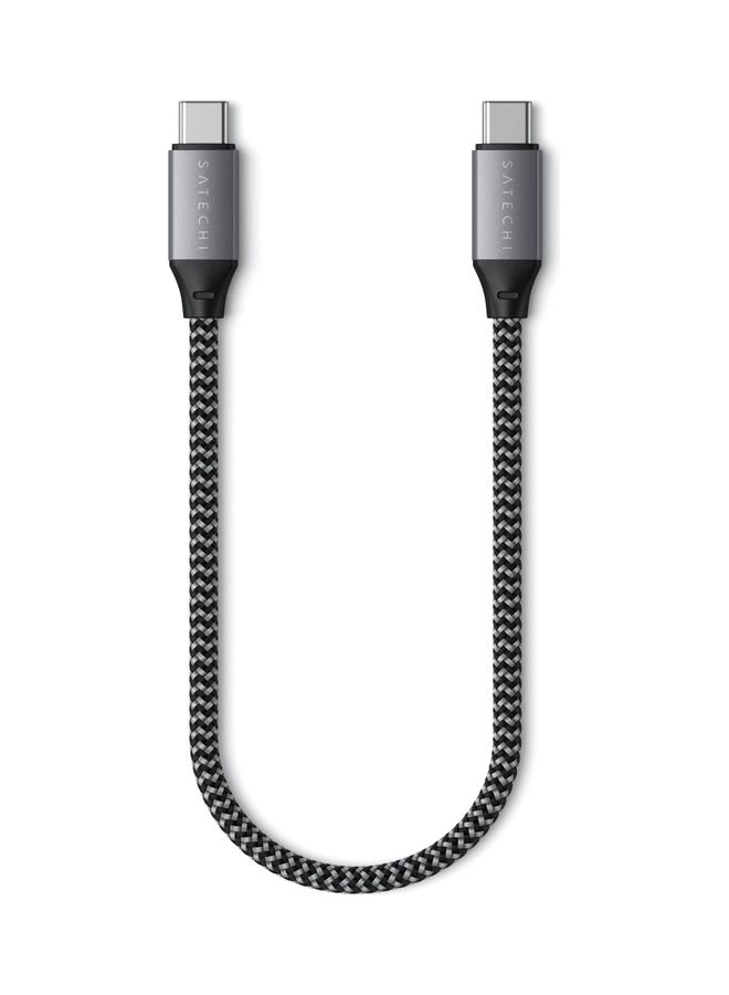 USB-C To USB-C Short Cable 25cm Grey (TCC10M) Review