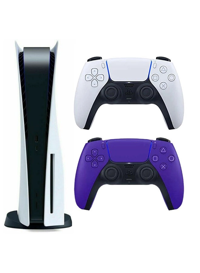 PlayStation 5 Console (Disc Version) play5disceditionpurple Review &#8211; Purple Controller Included