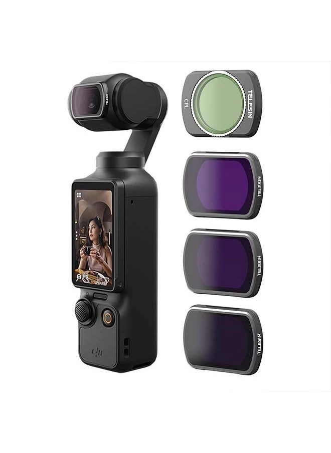 TELESIN Magnetic Lens Filter Kit (MLYX00021) for DJI Pocket 3 Review