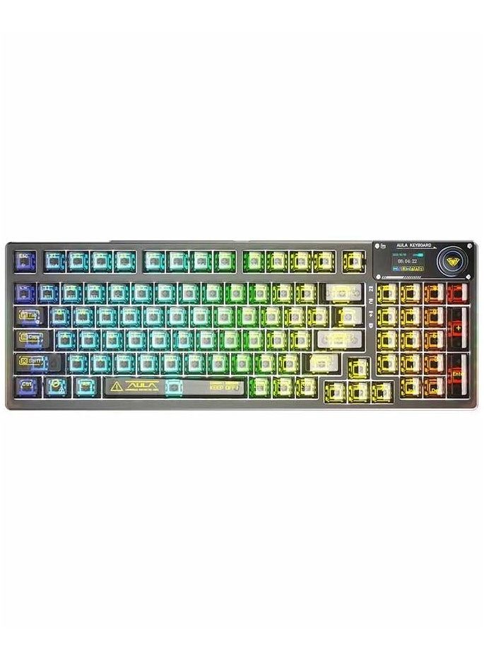 AULA F98Pro-CRBK Wireless Mechanical Keyboard Review