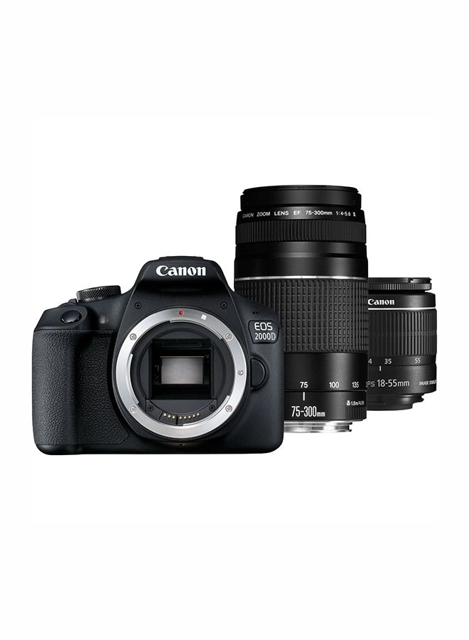 EOS 2000D 18-55 IS + 75-300 DC DSLR Camera Review: A Comprehensive Look at Canon&#8217;s Entry-Level Offering
