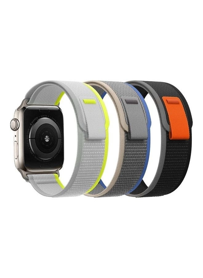 Trialband44-010 3 Pack Apple Watch Trail Bands Review (49mm, 45mm, 44mm, 42mm)