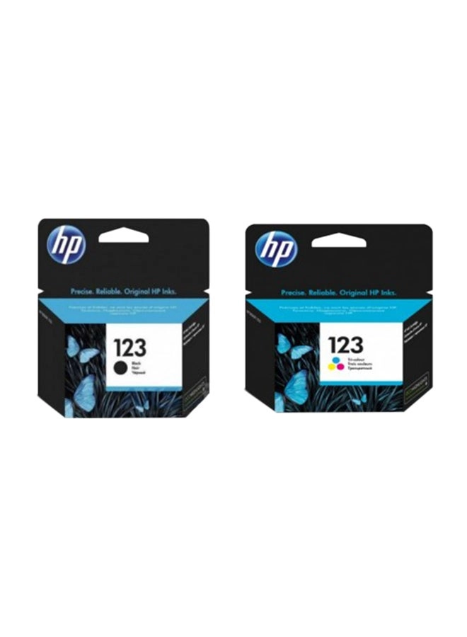 2-Piece 123 Inkjet Printer Cartridge Set Black/Tri-colour (Model Number: 123) Review