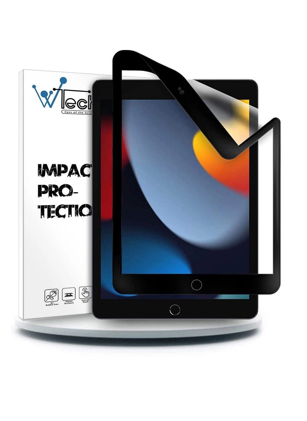 Matte Ceramics Anti Fingerprint Screen Protector for Apple iPad 10.2 9th Generation 2021 (Model #1zawy11) Review