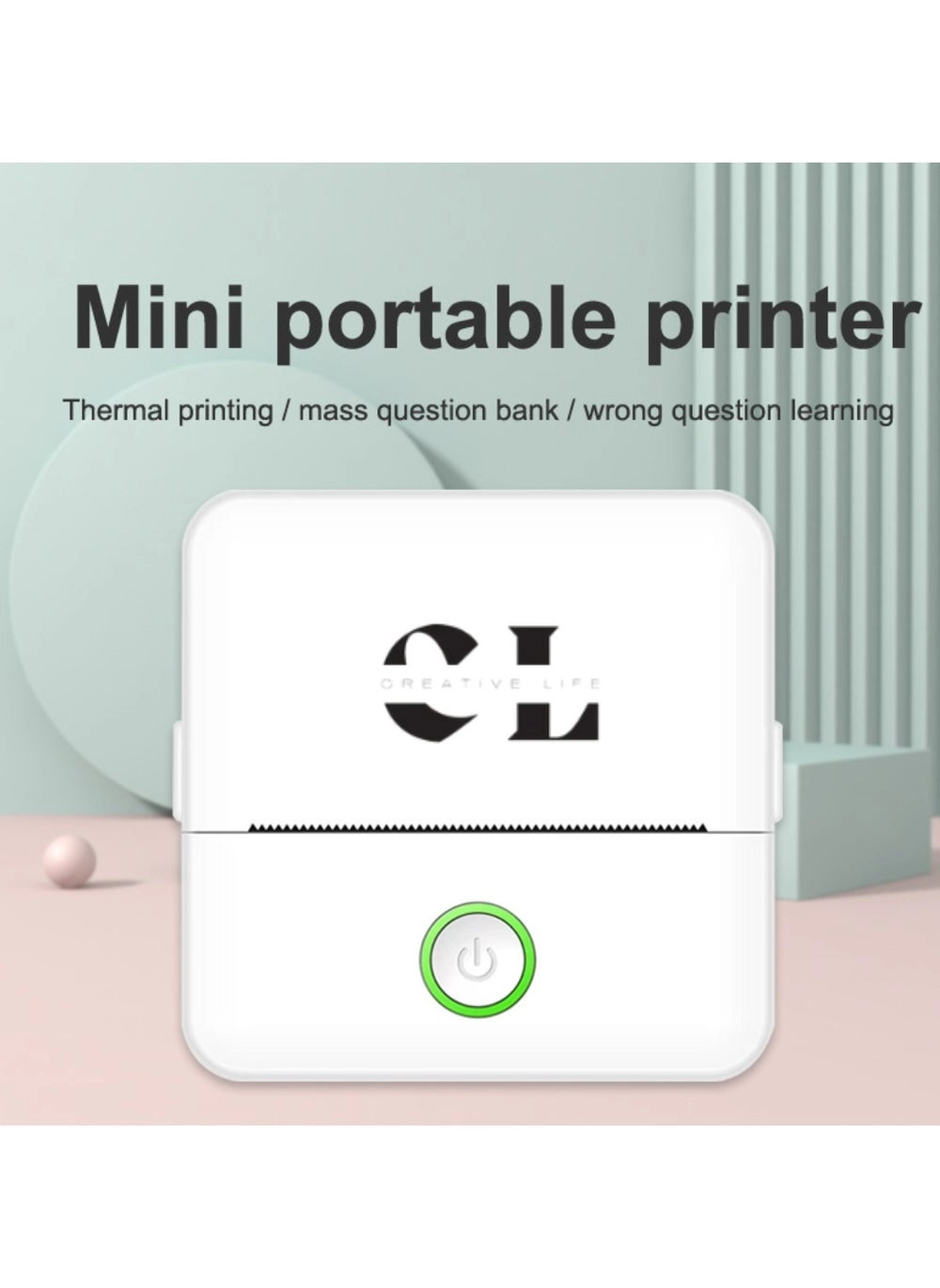 Barcode Mini Portable Printer Review &#8211; Bluetooth Enabled, High Definition