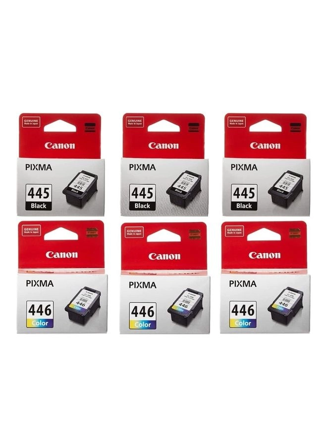 PG-445/CL-446 BK/C/M/Y Ink Cartridge Multipack (3-Pack) Review
