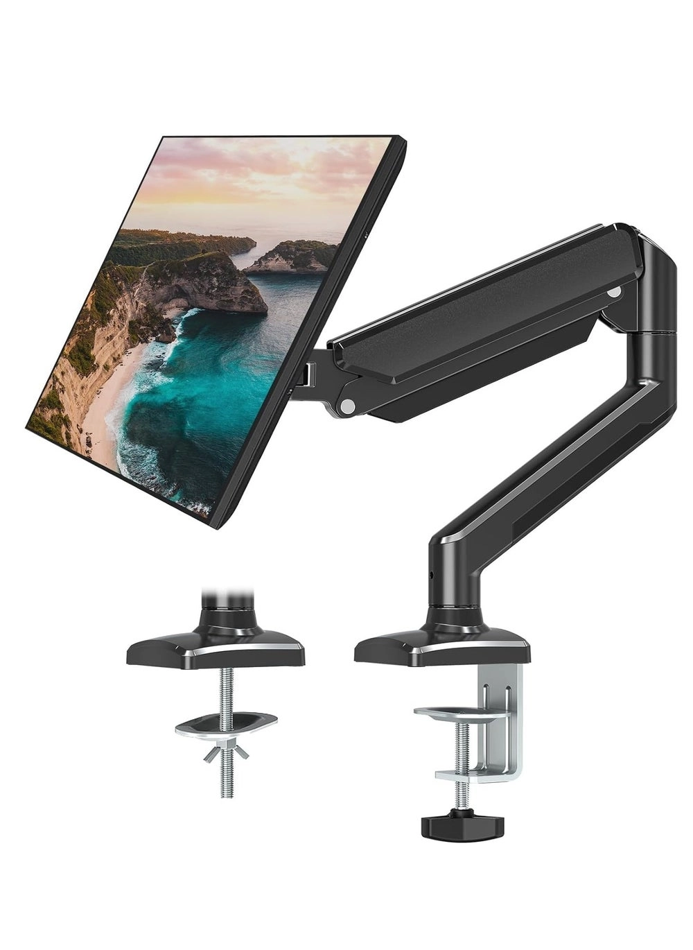 Single Monitor Mount Arm Stand Review (Model: &#8211; Assuming a model number would be added here) &#8211; Fits 13-32 Inch Screens