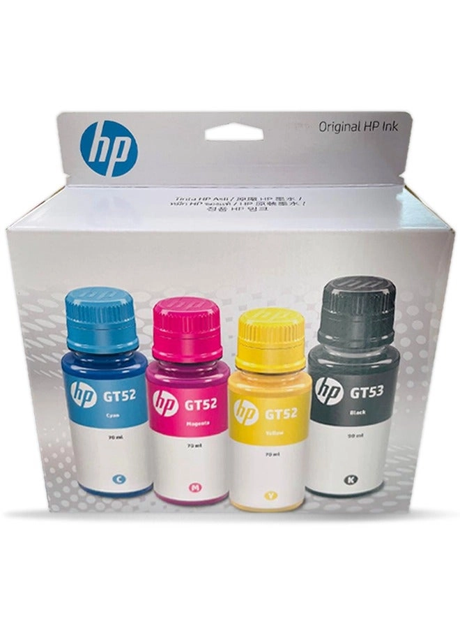 HP GT52 CMY / GT53 Blk Ink Bottle 7K3W9AA (Set of 4) Review