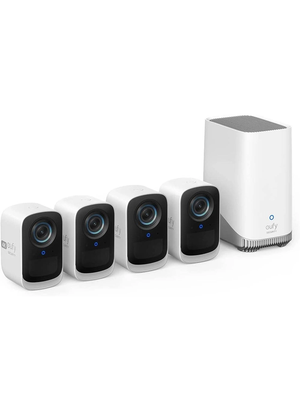 eufyCam 3C 4-Cam Kit (T8883321) Review: 4K Security, AI, and Expandable Storage